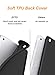 DTTO Mini Case for iPad Mini 3/2/1, (Not Compatible with Mini 5th Generation) Ultra Slim Lightweight Smart Case Trifold Cover Stand with Flexible Soft TPU Back [Auto Sleep/Wake],Black