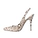 Riverberry Women's Lucy Pointed-Toe Sling Back Pump Stiletto Heels