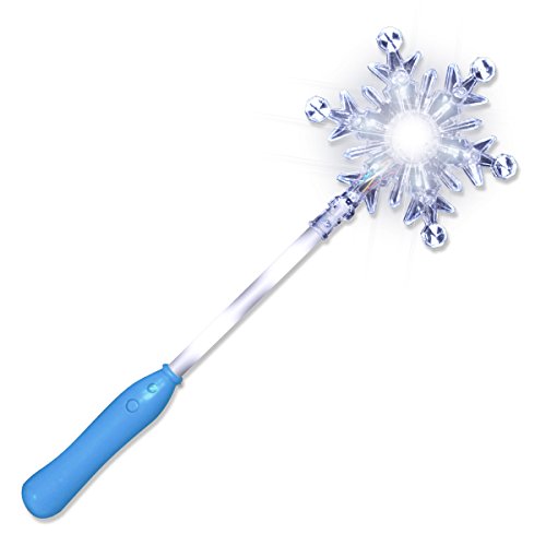 Light Up Frozen Snowflake Wand