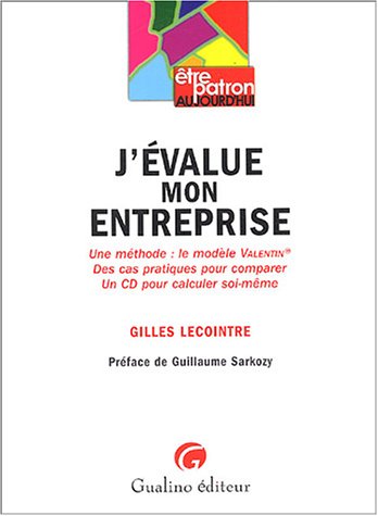 J'évalue mon entreprise