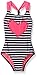 Freestyle Girls' Sailor Heart One Piece Swimsuit