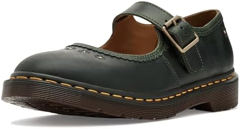 Amazon.com | Dr. Martens Addina Flower Black Milled Nappa UK 3 (US