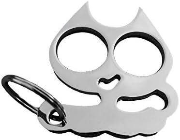 REDIGARD Cartoon Cat Decorative Key Chain and Key Ring (Silver)