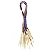 Seawhisper 20 Sizes Circular Knitting Needles Bamboo 2.0mm-12.0mm 80cm with Colored Plastic Tube (US needle size 0-17)