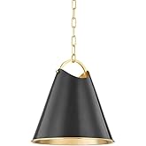 Hudson Valley Lighting Burnbay - 1 Light Pendant-14.5 Inches Tall and 13.75 Inches Wide-Aged Old Bronze Finish -Traditional I