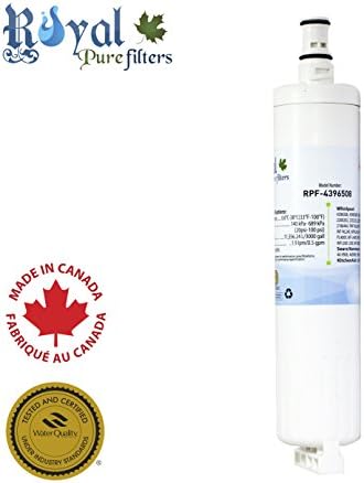 Whirlpool 4396508 Compatible Refrigerator Water Filter RPF-4396508 by Royal Pure Filters- fits in place of EveryDrop Ice &amp; Water Refrigerator Filter 5 EDR5RXD1 and Kenmore 46-9010 (1 Pack)
