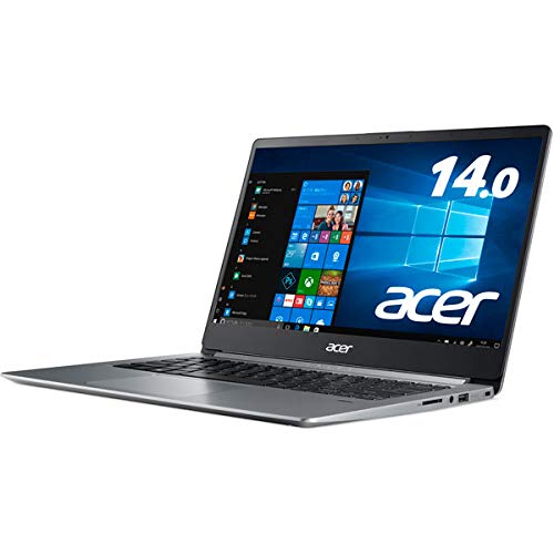 Acer (エイサー) ノートパソコン Swift 1 スパークリーシルバー SF114-32-A14U/S [14.0型 /Celeron/SSD：256GB /メモリ：4GB /2020年8月モデル]