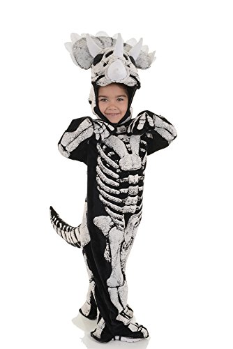 Children's Dinosaur Triceratops Skeleton Costume - Fossil