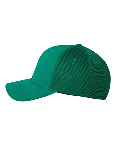 Premium Original Blank Flexfit Ultrafibre Mesh Fitted Hat Cap Flex Fit 6533 Large / Xlarge - Green