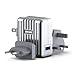 Zendure QC Wall Charger, 18W 1-Port USB High-Speed AC Charger, QC 2.0 Travel Adapter with US/UK/EU Plugs Compatible iPhone, iPad, Samsung Galaxy, A8QC and More - Silver