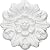 Ekena Millwork ROS07X07KE 7 5/8-Inch Od X 1 3/8-Inch P Kent Rosette