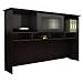Cabot Corner Desk with Hutch, Lateral File Cabinet and 6 Cube Bookcase