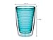 Boston Warehouse Insulated Plastic Tumblers, 16-Ounce, Set of 4, Marine Collection