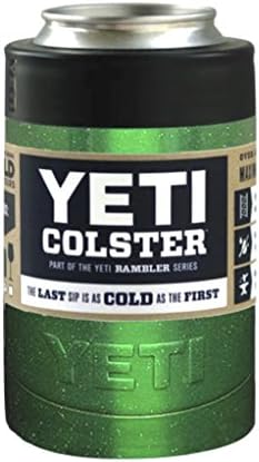 YETI Coolers Custom Rambler Colster Stainless Steel Insulated Beverage Holder Tumbler Cup Mug - Keep your 12 Ounce (12 oz) (12oz) beer or soda, can or bottle, cold for hours (Sour Apple Green)