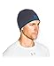 Under Armour Men's Storm ColdGear Infrared Elements 2.0 Beanie, Black /Tan Stone, One Size Fits All