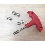 6X Golf Weight Screw Tool Fit for Taylormade M4 D-Type Driver, M6 Driver, M4 Tour Issu Driver