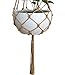Basketball Holder,Longer Macrame Plant Hanger Hanging Planter Hanging Net Basket Hemp Rope 52 Inch for 10 inch Pot, Pot and Plant Excluded (8LEGS)