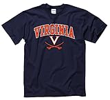 Virginia Cavaliers Adult Arch and Logo T-Shirt - Navy