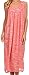 Sakkas Adele Sequin Embroidered Scoop Neck Sleeveless Dress / Cover Up