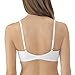 Vassarette Women's Silken Heather Demi T-Shirt Bra 75247, White Ice, 36A