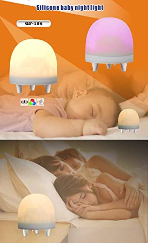 LED Nachtlicht Baby, Kinder Nachtleuchte USB wiederaufladbar, warmweß/Timer/Touch Bedienung/3 Modi, Stimmungslicht mit RGB-Farbwechsel & Dimmbares Schlummerlicht, Schlaflicht für Baby, Kinder