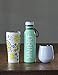 Cypress Home Stainless Steel Water Bottle, 20 Ounces (Motivational Pineapple)