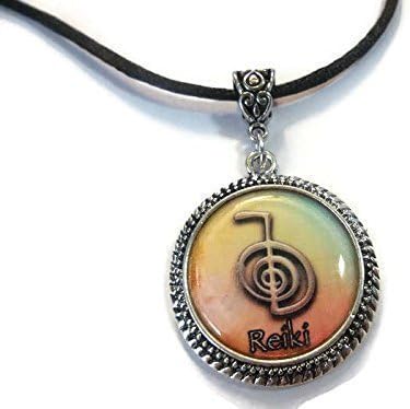 Reiki Power Symbol Pendant Necklace Spiritual Jewelry 18 to 21 inches