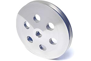 CVF RACING Chevy Power Steering Pulley, Keyed Fit, V-Belt