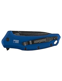 Kershaw Link cuchillo de bolsillo de utilidad, resistente con apertura asistida Speedsafe, azul marino