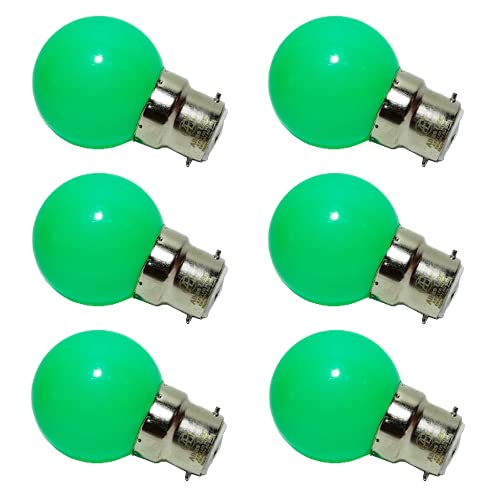 Buy Alkas 0.5Watt Deco LED Night Bulb, Zero Bulb Base B22 (Green