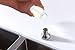 Built in Soap Dispenser for Kitchen Sink,Stainless Steel Pump Head Long Spout with 17OZ PET Food Safe Material Soap Bottle,Brushed Nickel Sink Kitchen Soap Dispenser Refill from The Top