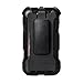 ACEGUARDER iPhone 6 Plus Case (Military Heavy Duty)Shockproof Anti-Rain Drop Resistance Silicone with detachable belt clip & screen protector for Apple iPhone 6 Plus 5.5Inch [Black/Black]