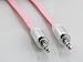 Cable And Case 3.5mm Tangle-free Male to Male Aux Cable (Pink)