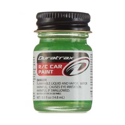 Duratrax Polycarbonate Radio Control Vehicle Body Paint, 0.5 Fluid Ounces, Lime Pearl