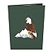 Lovepop Eagle Pop Up Card, 3D Card, Father's Day Card, Birthday Card, Patriotic Card, Animal Card, Bird Card, Nature Card, Great Outdoors Card