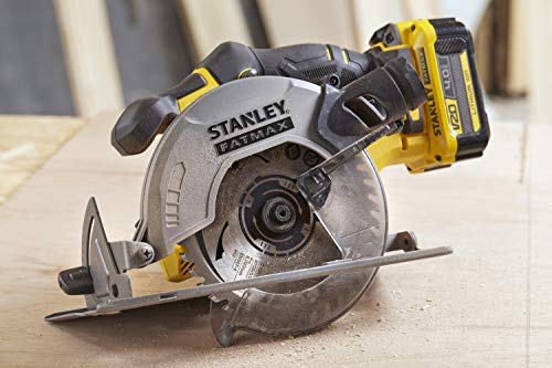 Stanley FatMax 18V Akku-Handkreissäge SFMCS500M2K (4.0 Ah, werkzeuglose Schnitttiefen- und Winkeleinstellung bis 50… – Bild 6