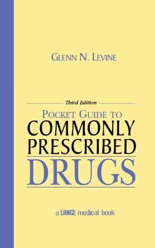 POCKET GUIDE TO COMMONLY PRESCRIBED DRUGS