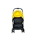 KidsEmbrace Batman Lightweight Compact Stroller, DC Comics Collapsable Stroller with Canopy, Yellow, 7701BATYL
