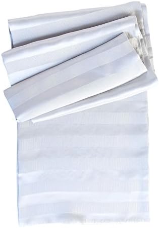 Elizabetta Men's Pure Silk Aviator Opera Scarf, Handmade in Italy, Silver Gray