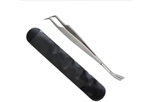 CAUAOA Silver 2 in 1 Tick Removal Tool for Pets,Stainless Steel Professional Tick Tweezers Ticks Remover for Dogs, Cats and Humans,Flea and Tick Control,Tick Remover Tools