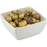 APS GF132 Melamine Square Bowl, 9 cm Item Length, Pure White