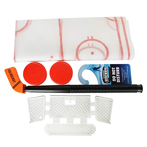 Fun Hockey Game Toy, Hockey Ice Top Hockey Game, Toilet Hockey Game Decomp Fun Game Ice-hockey Toy Have Fun In Spare Time Hockey Ice Top Hockey Game For Kids & Adults - Includes 1 Game Board, 1 Hockey