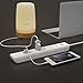 AUKEY Power Strip with 4 USB Ports and 4 Outlets & 5ft Power Cord for Smartphone, Laptop, Tablet, Lamp and More - White
