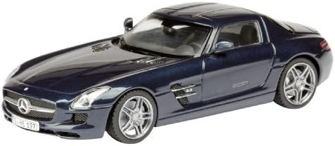 Schuco 1/43 Mercedes-Benz SLS AMG coupe blue