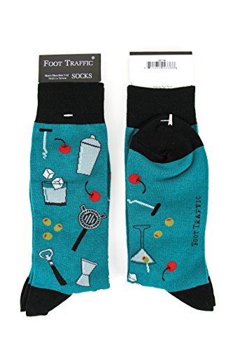 Foot Traffic, Men's Beverage-Themed Socks, Bar Tools (Shoe Sizes 7-12) - Thumbnail 5