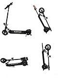 Glion Dolly Foldable Lightweight Adult Electric Scooter w/ Premium Li-Ion Battery