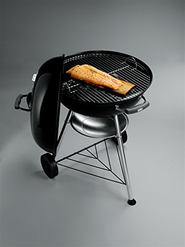Weber 1321004 Compact Kettle, Holzkohle-Kugelgrill 57 cm, Schwarz – Bild 18