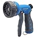 Garden Hose Nozzle Sprayer - Metal Hand Water Spray Gun Nozzles w/ Pistol Grip and Knob for Flow Control - Multipurpose Shower Head Best for Watering Lawn, Yard, Car Wash, Washing Pets, Home Cleaning