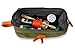 Dopp Kit - Premium Canvas Shaving Toiletry Bag boasts Vegan Leather Zipper and Handle - Compact Water-Resistant Bathroom Bags for Men and Women - Great for Overnight and Travel