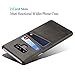Galaxy Note 9 Card Case, XRPow Synthetic Leather Wallet Case with Slim Professional Executive Snap On Cover with 2 Card Holder Slots for Samsung Galaxy Note 9
